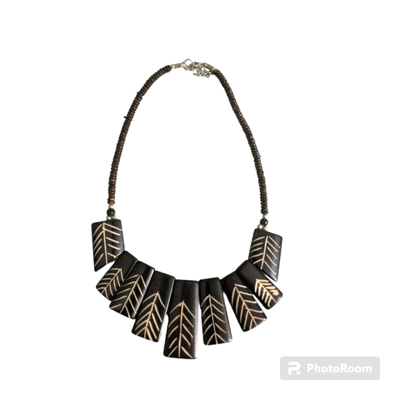 Handmade Tribal Necklace - Picture 1 of 7